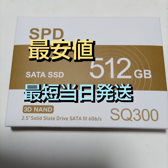 【新品未開封】【512GB SSD】 SQ300-SC512GD