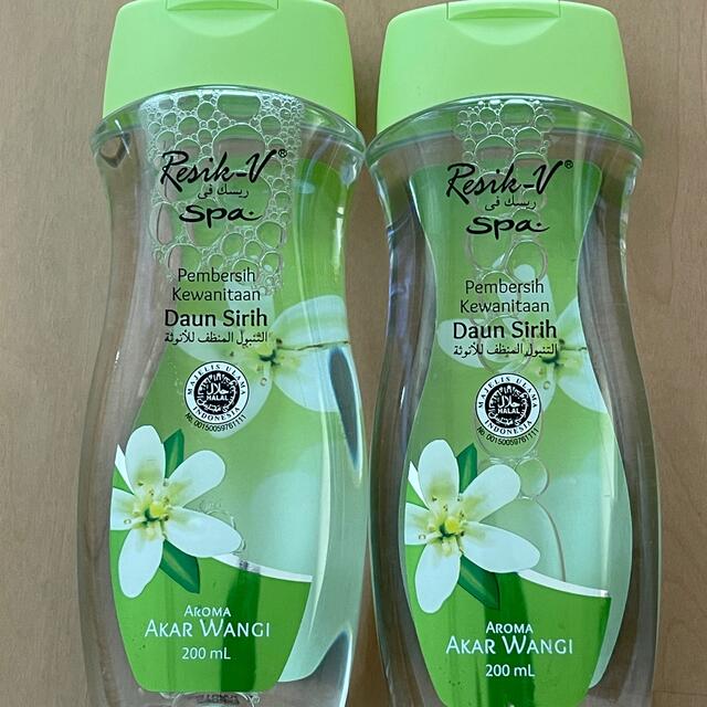 Resik-V フェミニンソープ 2本セット スンブルアユ デリートゾーンソープ (ローズ)200ml