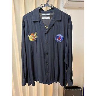 パリサンジェルマン(Paris Saint-Germain)のPSG ボーリングシャツ アロハシャツ スカジャン 和柄(Tシャツ/カットソー(半袖/袖なし))