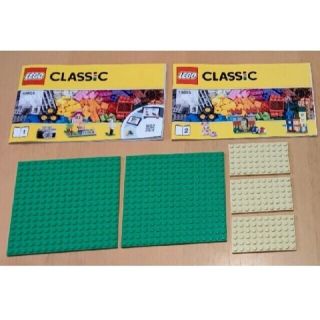 レゴ(Lego)のオマケ有り❗レゴ★クラシック ベースプレート＆組立説明書セット 未使用品(その他)