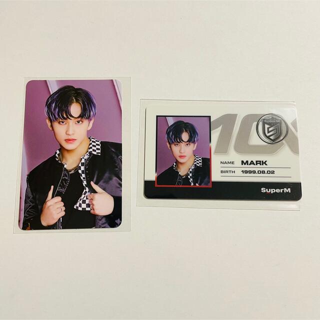 マーク SuperM 100 IDカード トレカ エンタメ/ホビーのCD(K-POP/アジア)の商品写真