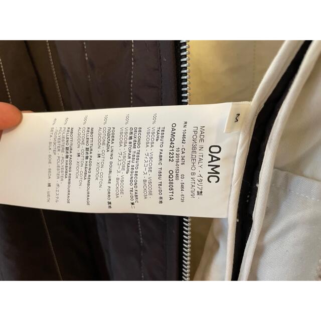 OAMC 20ss ノーカラーブルゾン メンズのジャケット/アウター(ブルゾン)の商品写真