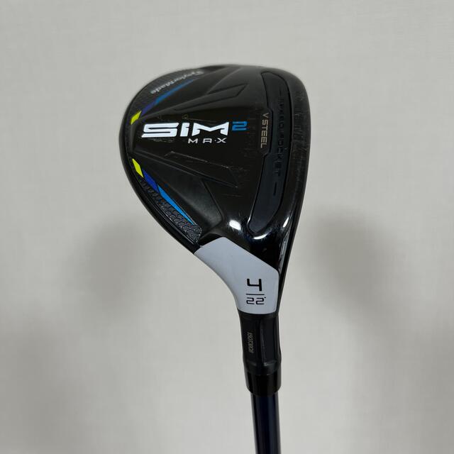 【美品】SIM2 MAX レスキュー 4番（22度） FLEX R