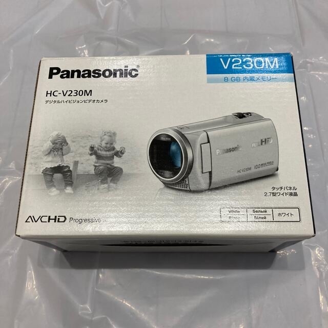 HC-V230M-Wデジタルハイビジョンビデオカメラ HC-V230M-W➕ケース