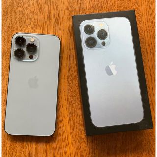 アップル(Apple)のApple iPhone 13 Pro シエラブルー SIMフリー(スマートフォン本体)