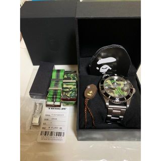 アベイシングエイプ(A BATHING APE)のBAPEX TYPE 1(腕時計(アナログ))