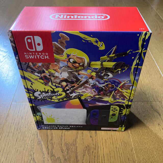 新品 Switch有機ELモデル　スプラトゥーン3 ソフト