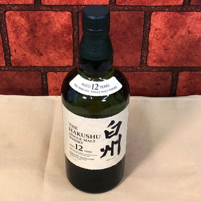 【新品・未開栓】サントリー白州　12年　700㎜竹鶴