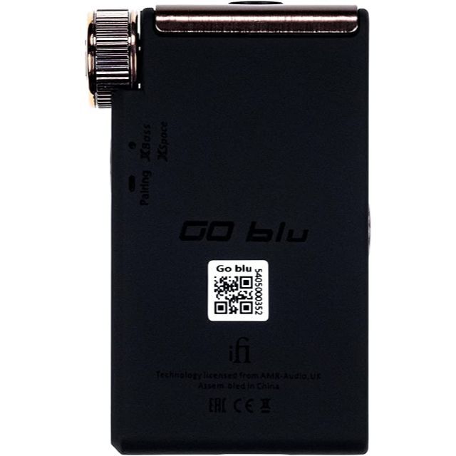 【新品・未開封】 iFi audio GO blu (ゴー ブルー) ワイヤレス スマホ/家電/カメラのオーディオ機器(アンプ)の商品写真