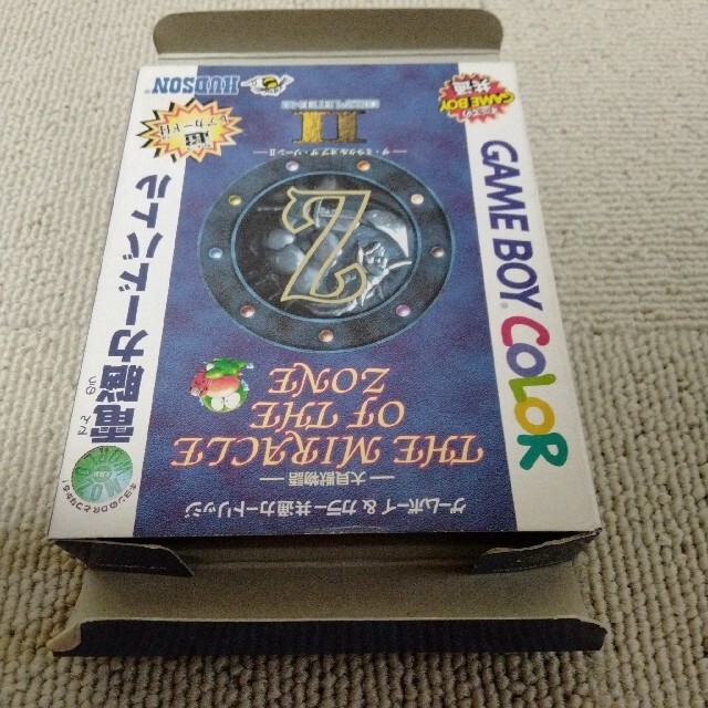 ゲームボーイ(ゲームボーイ)のGBC ザ・ミラクル オブ ザ・ゾーンⅡ エンタメ/ホビーのゲームソフト/ゲーム機本体(家庭用ゲームソフト)の商品写真