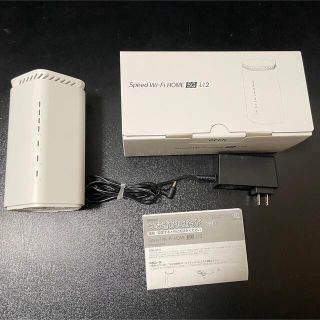 エヌイーシー(NEC)のWiMAX  Speed Wi-Fi HOME 5G L12(PC周辺機器)