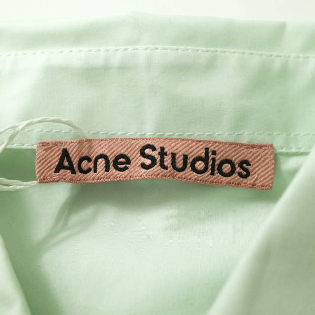 Acne Studios アクネストゥディオズ 22AW ロングスリーブシャツ FN-MN-SHIR000594 46 ペールグリーン 長袖 オーバーサイズ トップス【新古品】【Acne Studios】 3