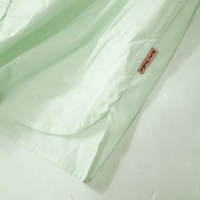 Acne Studios アクネストゥディオズ 22AW ロングスリーブシャツ FN-MN-SHIR000594 46 ペールグリーン 長袖 オーバーサイズ トップス【新古品】【Acne Studios】 5