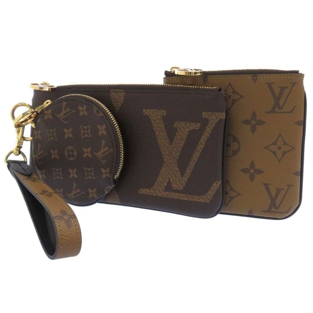 ングル LOUIS VUITTON - ルイヴィトン ポーチ モノグラムリバース -の