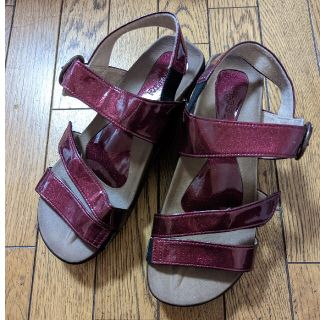 リゲッタ(Re:getA)のリゲッタ　サンダル　ダークレッド(サンダル)