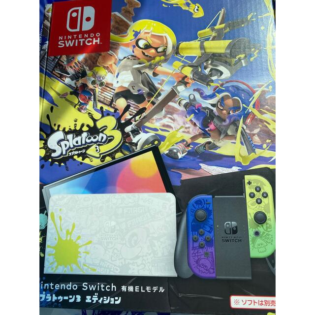 有機EL　スプラトゥーン3エディション　本体　switch　スイッチ