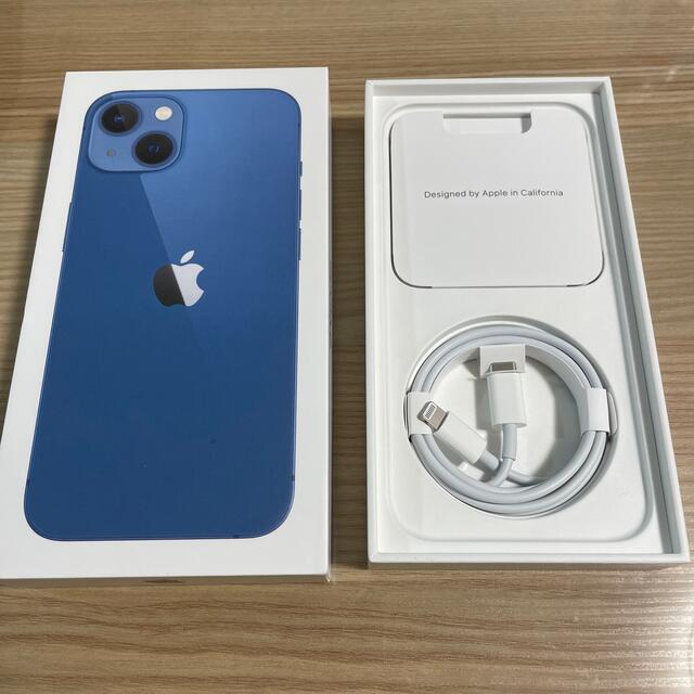 アップル iPhone13 128GB ブルー