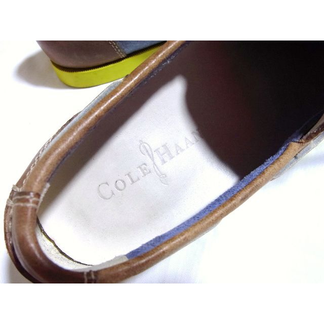 Cole Haan(コールハーン)のCOLE HAAN コールハーン レザー デッキシューズ ボートシューズ 7 メンズの靴/シューズ(デッキシューズ)の商品写真