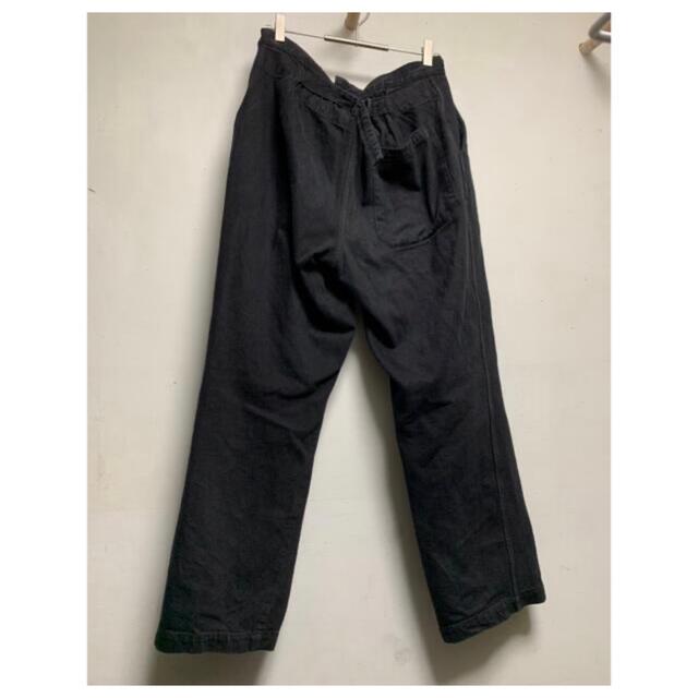 COMOLI(コモリ)のCOMOLI 21SS デニムオーバーパンツ　黒 サイズ1 メンズのパンツ(デニム/ジーンズ)の商品写真