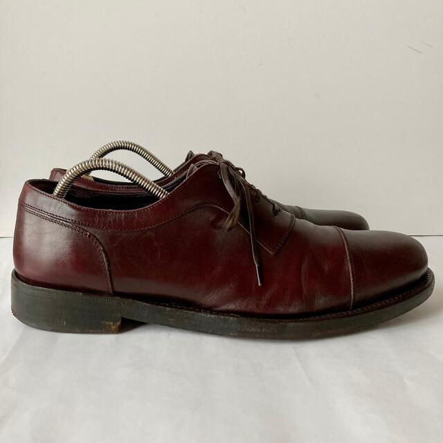 Salvatore Ferragamo(サルヴァトーレフェラガモ)のサルバトーレフェラガモ ストレートチップ 25.5cm ワインレッド 除菌済み メンズの靴/シューズ(ドレス/ビジネス)の商品写真