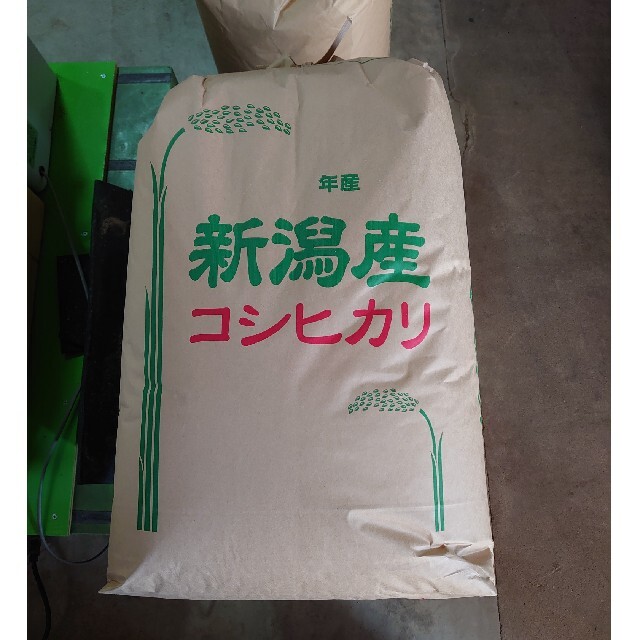 農家直送!新米✨新潟コシヒカリ玄米30kg 食品/飲料/酒の食品(米/穀物)の商品写真
