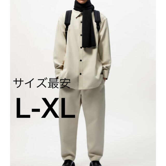 ZARA(ザラ)のツイルシャツジャケット／ザラ×スタジオニコルソン メンズのジャケット/アウター(ブルゾン)の商品写真