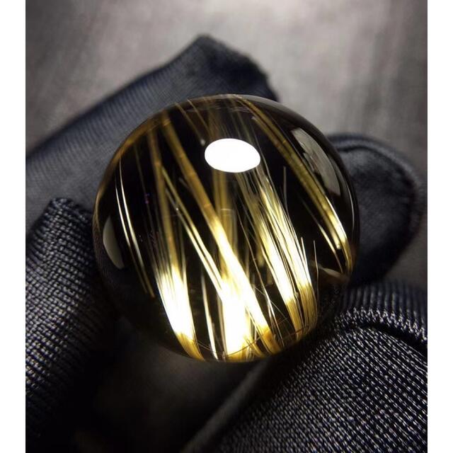 天然】タイチンクオーツ 丸玉 20mm - 各種パーツ 天然】タイチンクオーツ 丸玉 20mm - 各種パーツ