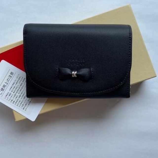 シャルルジョルダン 二つ折りミニ財布 エマーブルパース未使用品