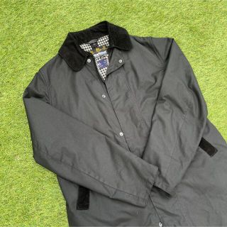 バーブァー(Barbour)の9月末まで値下中【極美品】バブアー ボーダー SL 千鳥柄 36 レア(ミリタリージャケット)