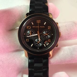 マイケルコース(Michael Kors)のMICHAELKORS マイケルコース　稼働品　MK-5191 良品　腕時計(腕時計)