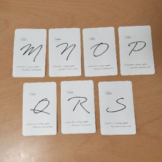 記号札 テーブルナンバー (手作り)の通販 by こば's shop|ラクマ
