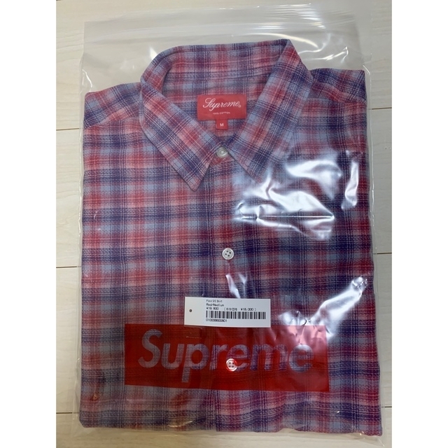 supreme plaid s/s shirts