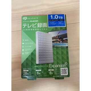 エレコム(ELECOM)のポータブルHDD USB3.1対応 1TB Seagate New Expans(PC周辺機器)