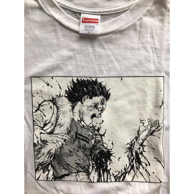 SUPREME AKIRA Tシャツ 新品試着のみ M 白