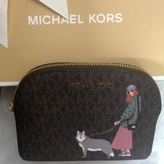 マイケルコース(Michael Kors)のMICHAEL KORS ポーチ　アウトレット購入(ポーチ)