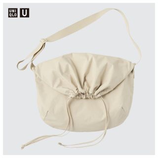 UNIQLO ユニクロU ドローストリングショルダーバッグ(ショルダーバッグ)