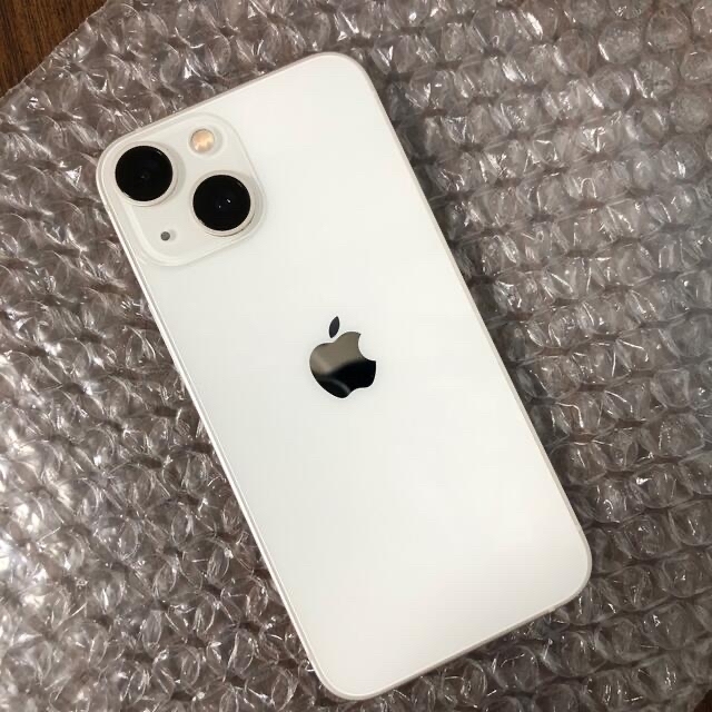 新同 シムフリー iPhone 13 mini 128gb 保証期間内