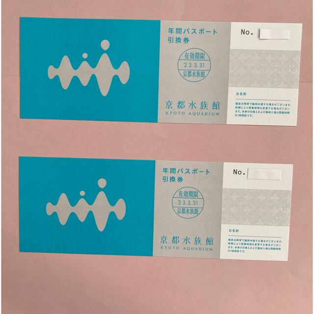 最安値！最新京都水族館 年間パスポート4枚セット ラクマパック発送