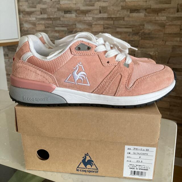 le coq sportif(ルコックスポルティフ)のルコック　スポーツシューズ　スエード　23〜23.5㌢ レディースの靴/シューズ(スニーカー)の商品写真