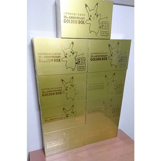 【難あり】9BOX ポケカ 25th ANNIVERSARY GOLDENBOX