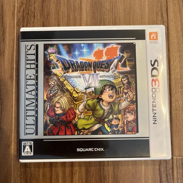 ニンテンドー3DS(ニンテンドー3DS)のドラゴンクエストVII　エデンの戦士たち（アルティメットヒッツ） 3DS【中古】 エンタメ/ホビーのゲームソフト/ゲーム機本体(携帯用ゲームソフト)の商品写真