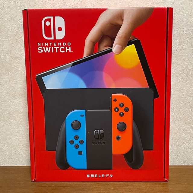 新品 Nintendo Switch(有機ELモデル・ネオン)