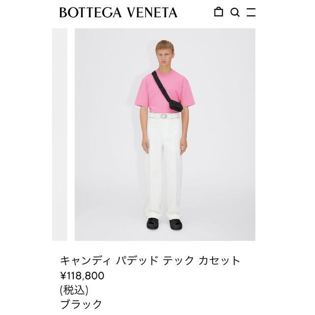 Bottega Veneta(ボッテガヴェネタ)のbottega veneta キャンディ　パデッド　テック　カセット レディースのバッグ(ショルダーバッグ)の商品写真