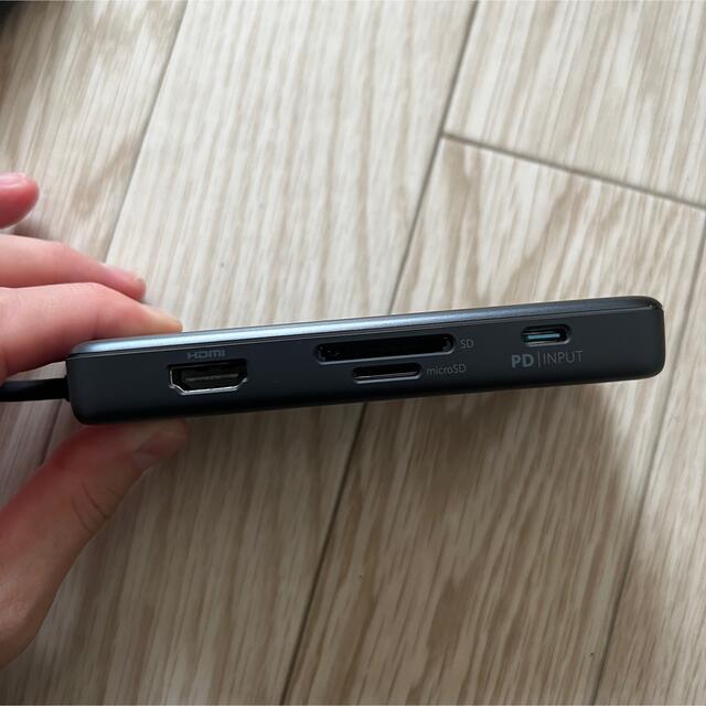 Anker 7-in-1 USB-C ハブ スマホ/家電/カメラのPC/タブレット(PC周辺機器)の商品写真