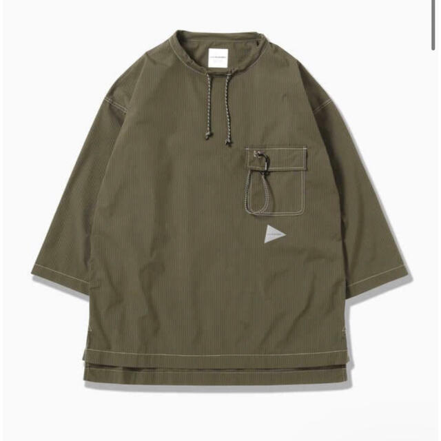 and wander - dry rip long pullover（定価25300円）