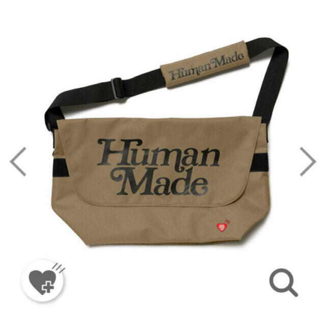 Human Made Girls Don’t Cry MESSENGER BAG