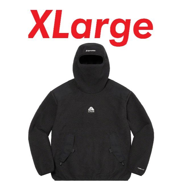 Supreme/Nike ACG Fleece Pullover 黒 XL