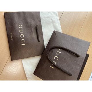 グッチ(Gucci)のgucci 紙袋2枚(ショップ袋)