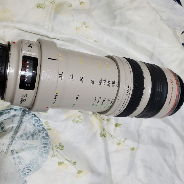 Canon(キヤノン)のCanon zoom lens 白レンズ　EF 35-350mm ジャンク品 スマホ/家電/カメラのカメラ(レンズ(ズーム))の商品写真