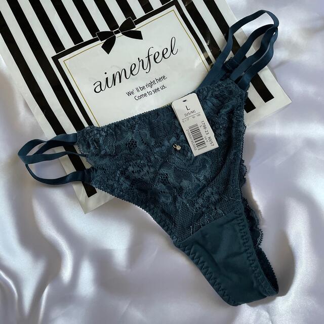 aimer feel - 専用 aimerfeel Tバックショーツ ネイビーの通販 aimer feel - 専用 aimerfeel Tバックショーツ ネイビーの通販